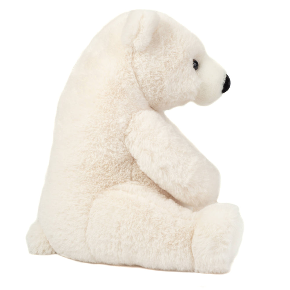 Sitting Polar Bear Plush – 35 cm