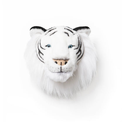 Albert the White Tiger Plush Wall Decoration