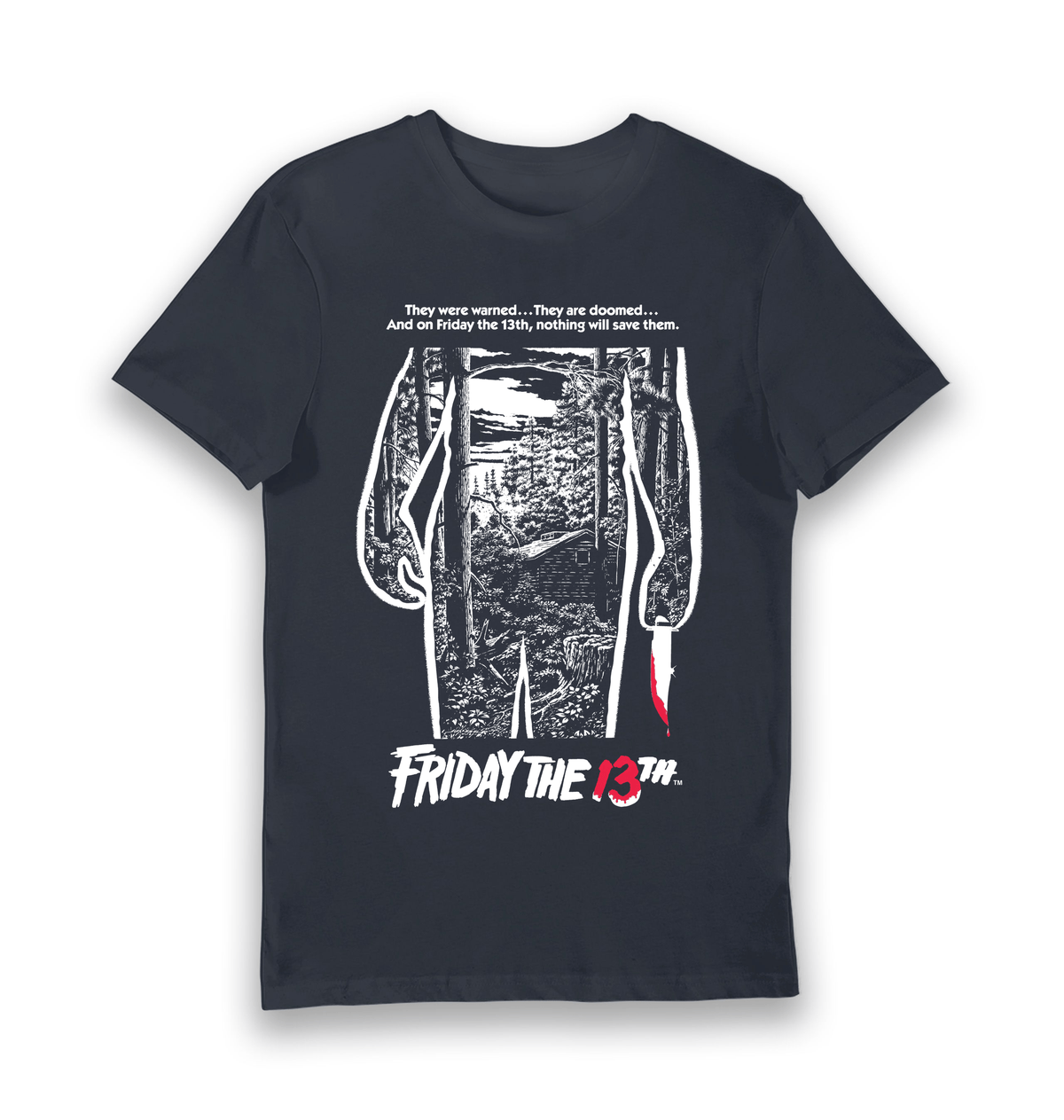 T-shirt adulte Friday the 13th affiche