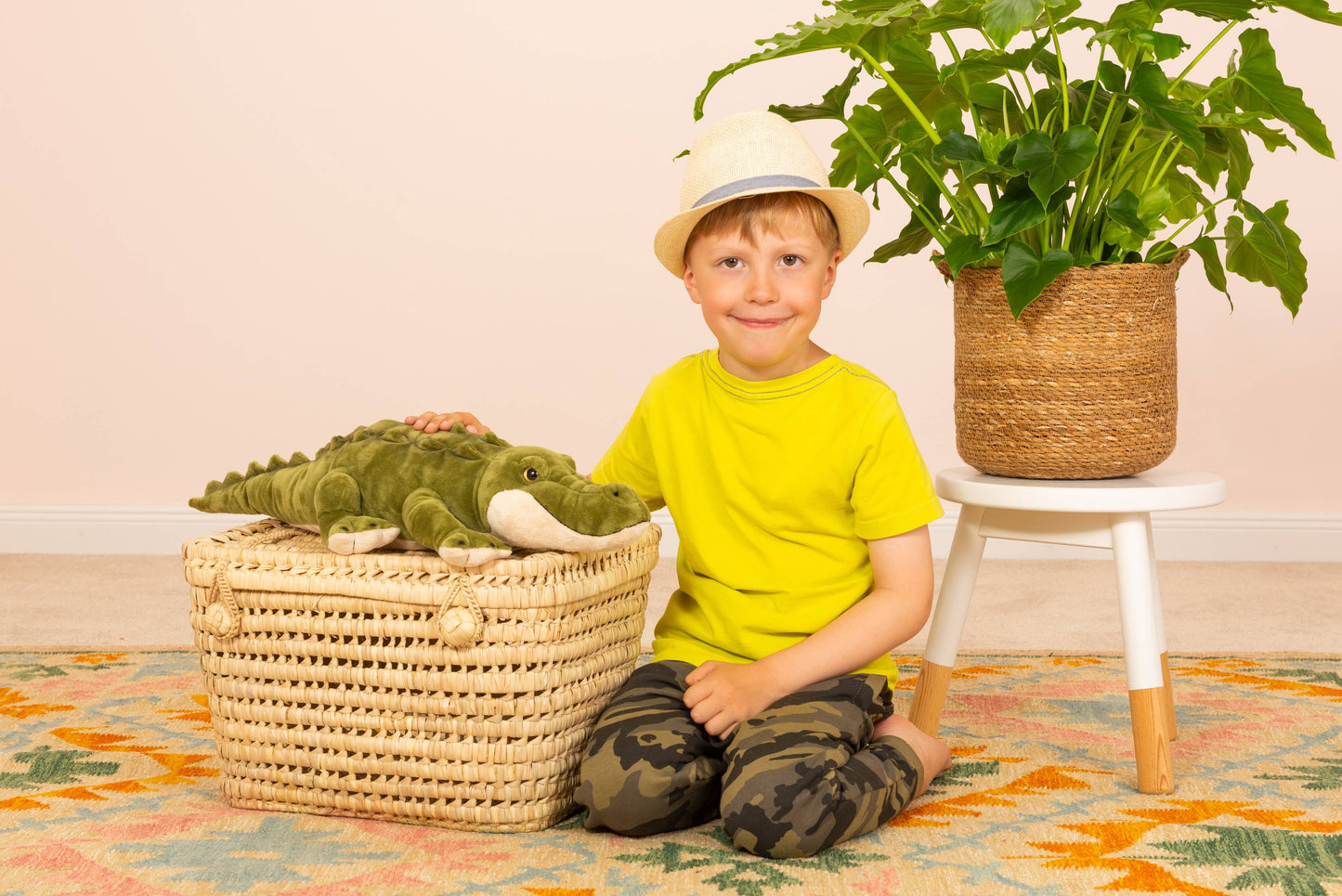 Peluche Crocodile du Nil