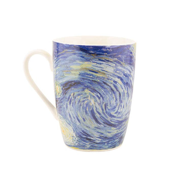 Mok met Vincent van Gogh-print - De Sterrennacht