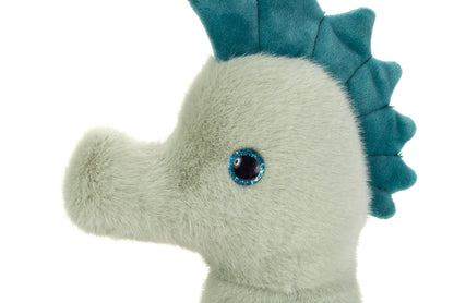 Peluche Hippocampe Melba vert