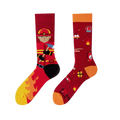 Chaussettes Dépareillées Pompier Homme