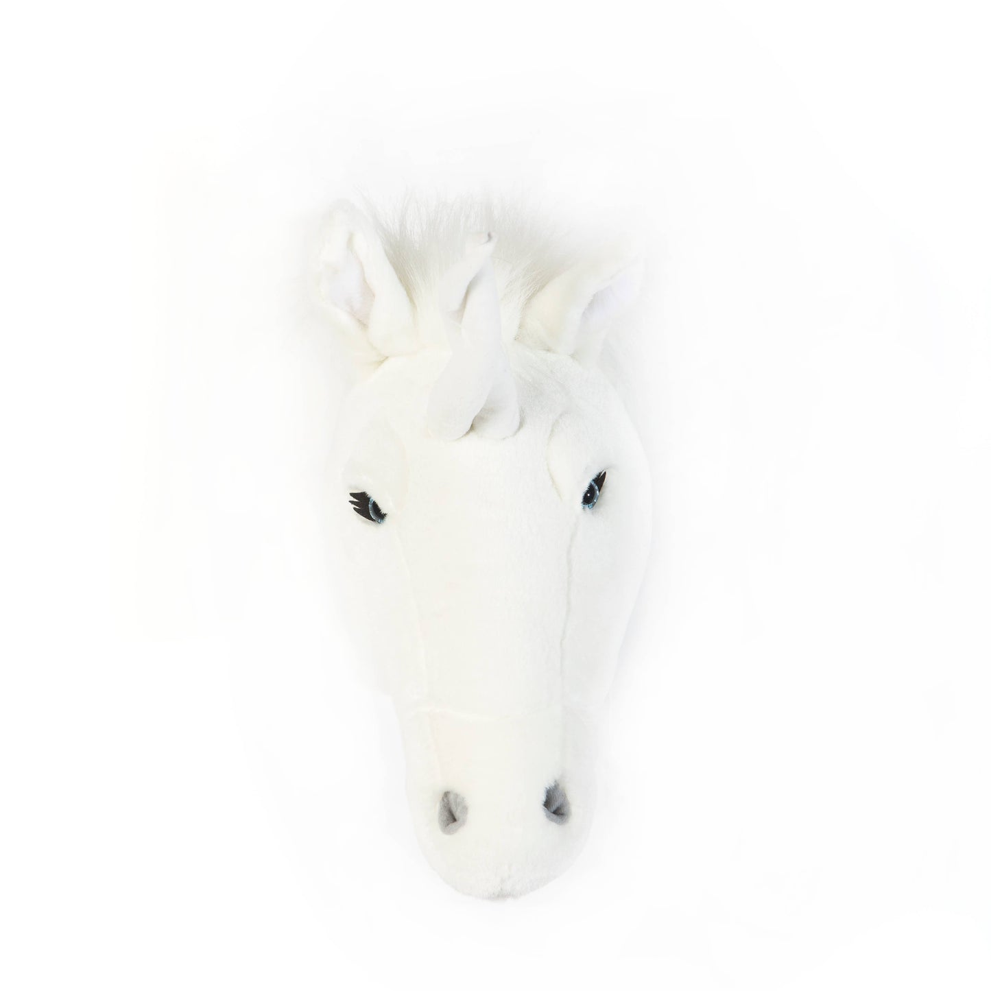 Claire the White Unicorn Plush Wall Decoration