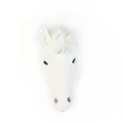 Claire the White Unicorn Plush Wall Decoration