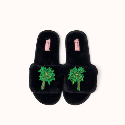 Paire de broches pour Chaussons - Palmier