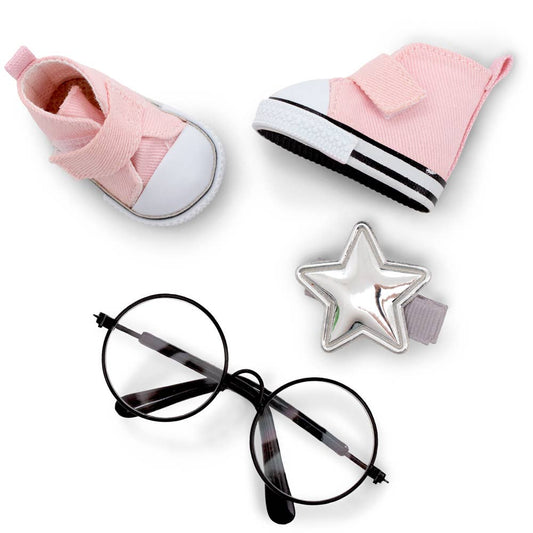 20cm shoe and accessory set