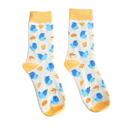 Pigeon Socks and Pastries