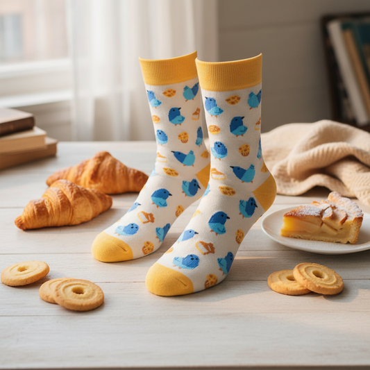 Pigeon Socks and Pastries