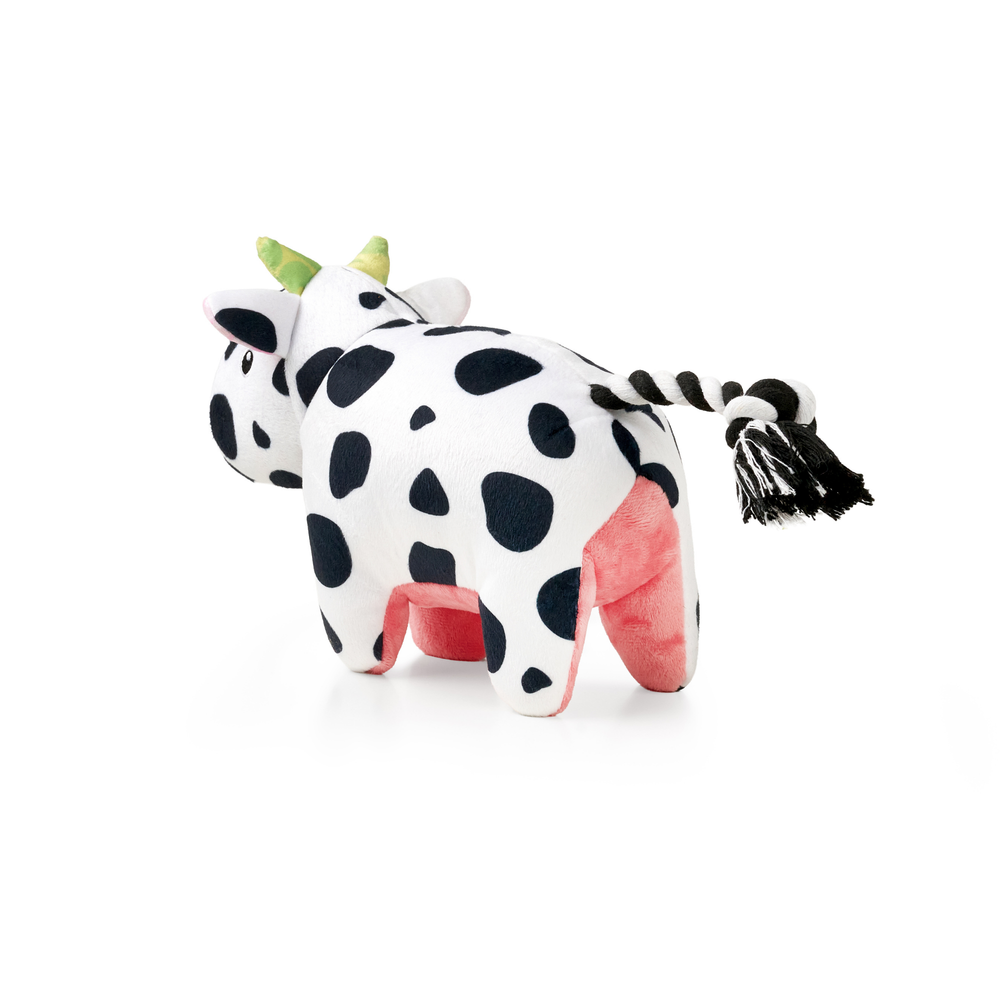 Jouet pour Chien Huggles - Vache Claire