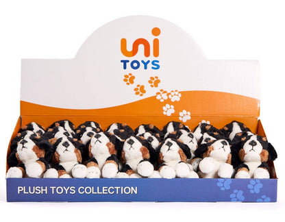 Peluche chiot Bouvier bernois assis