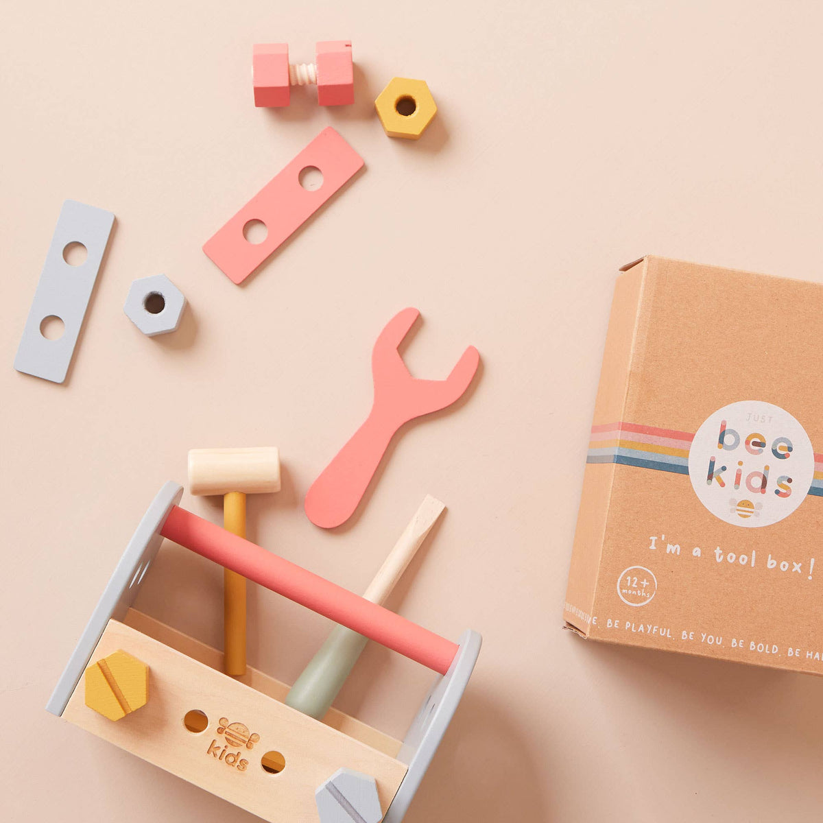 Boîte à Outils Boîte à Outils pour Enfants en Bois