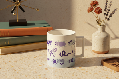 Retro Insect Mug (350 ml)