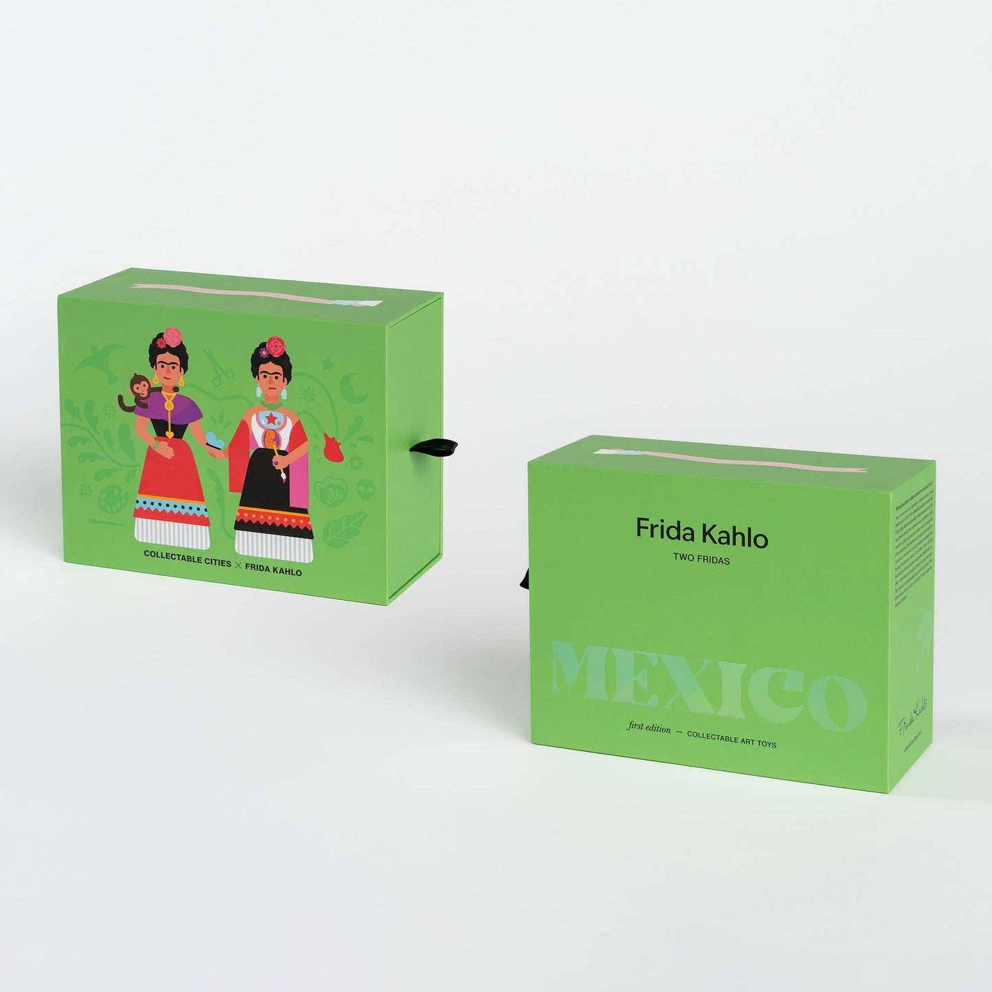 Two Fridas Collectible Figurine Set - Artist Mexico Gift Kahlo