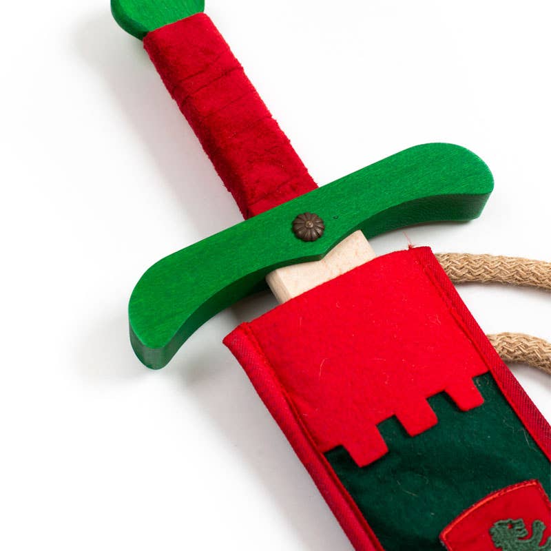 Épée Kamelot S + Fourreau Lion Vert