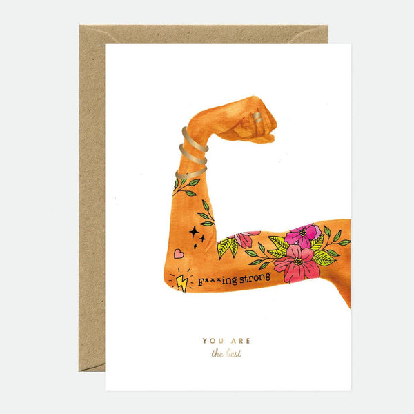 Carte de vœux Femme « You are the Best»