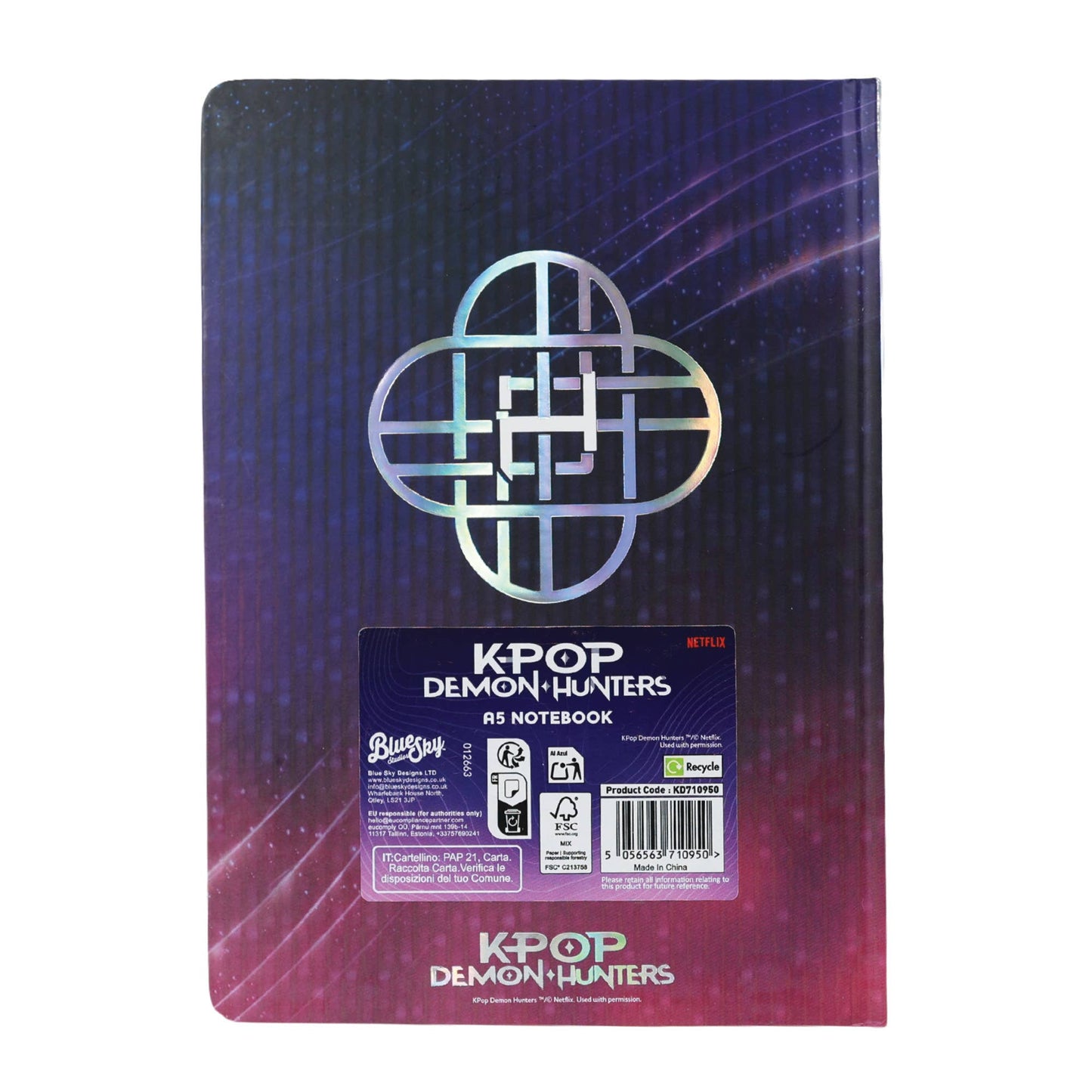 KPop Demon Hunters - Carnet A5 - Huntr/x