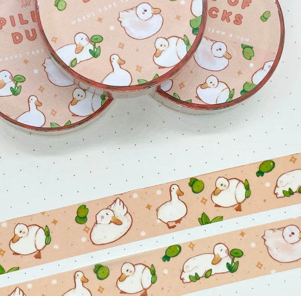 Duck Washi Tape “Stapel eenden”