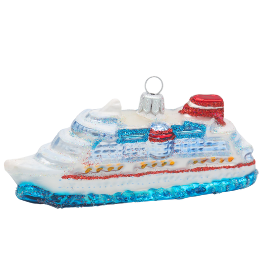 Christmas bauble Ocean liner