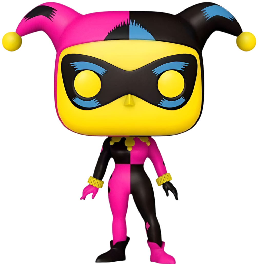 pop harley quinn black light 371