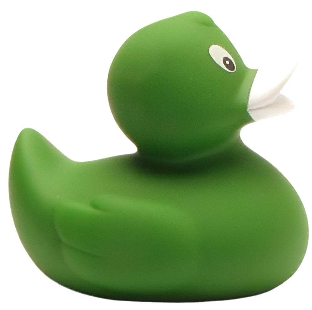 Klassieke groene eend