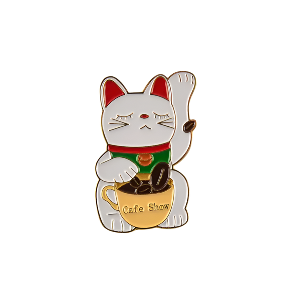 Pin's Chat Chanceux « Coffee Show »