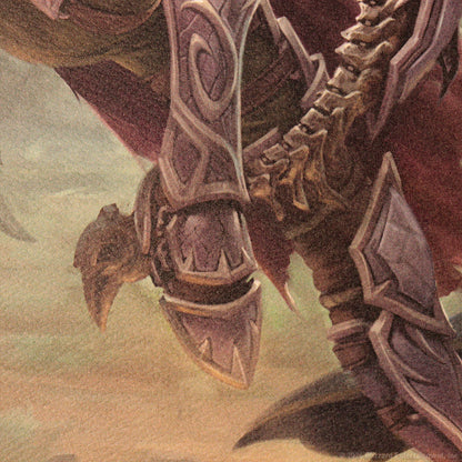 Affiche collector World of Warcraft - Sylvanas vs Anduin Wrynn