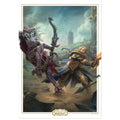 World of Warcraft Collector Poster - Sylvanas vs Anduin Wrynn