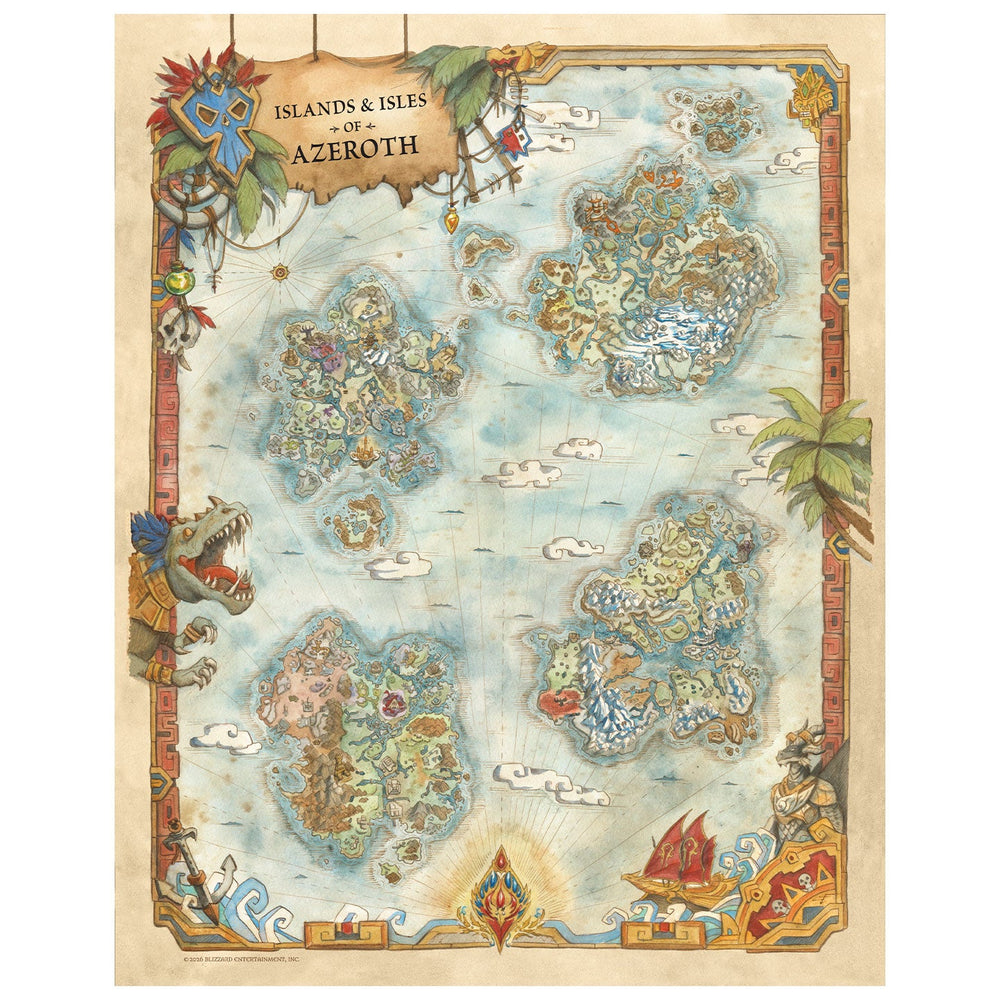 World of Warcraft Lithograph Set