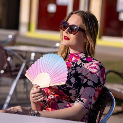 Éventail Tie Dye – Fisura – vue 2