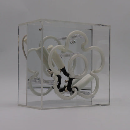 'Daisy' Mini Glass Neon Sign