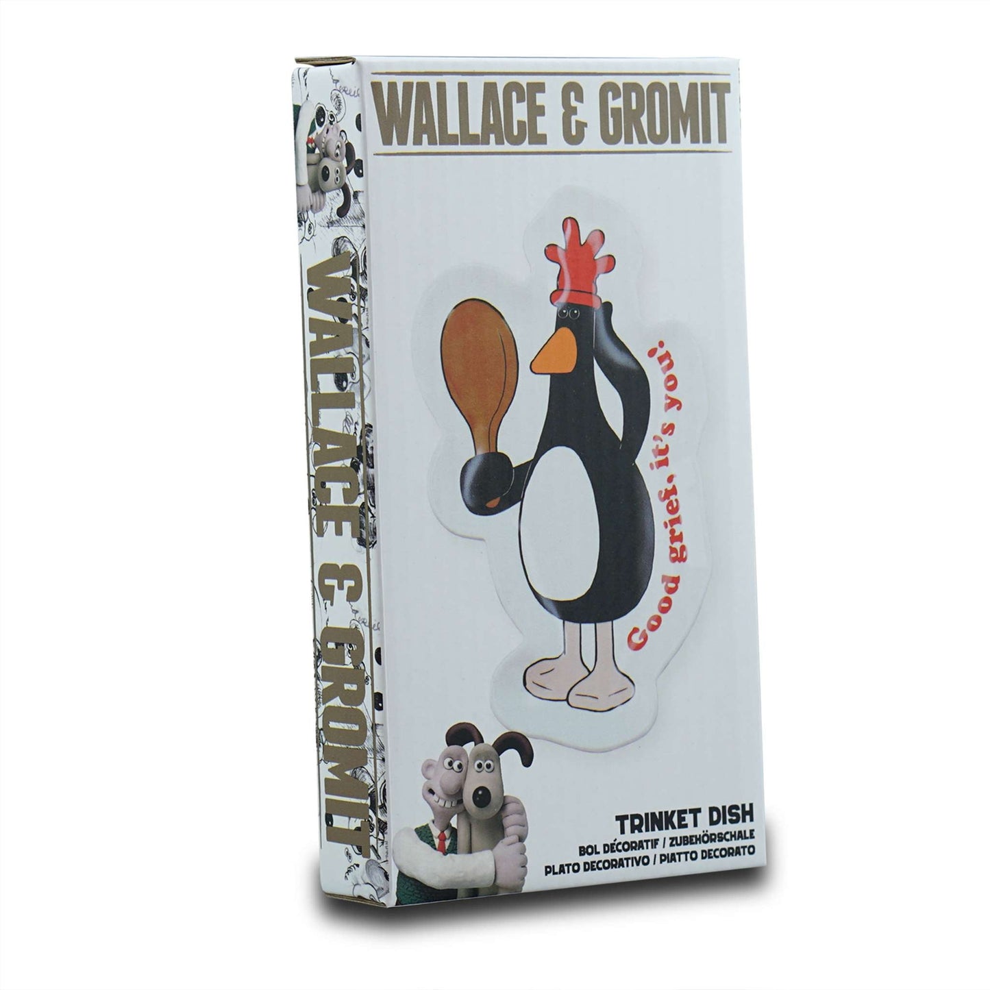 Wallace & Gromit Feathers Valet Tray – 18 cm