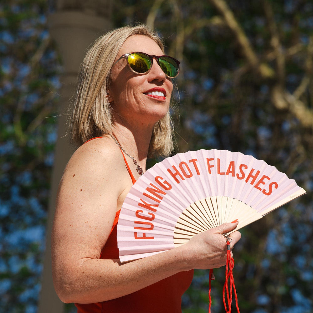 Éventail « Fucking hot flashes »