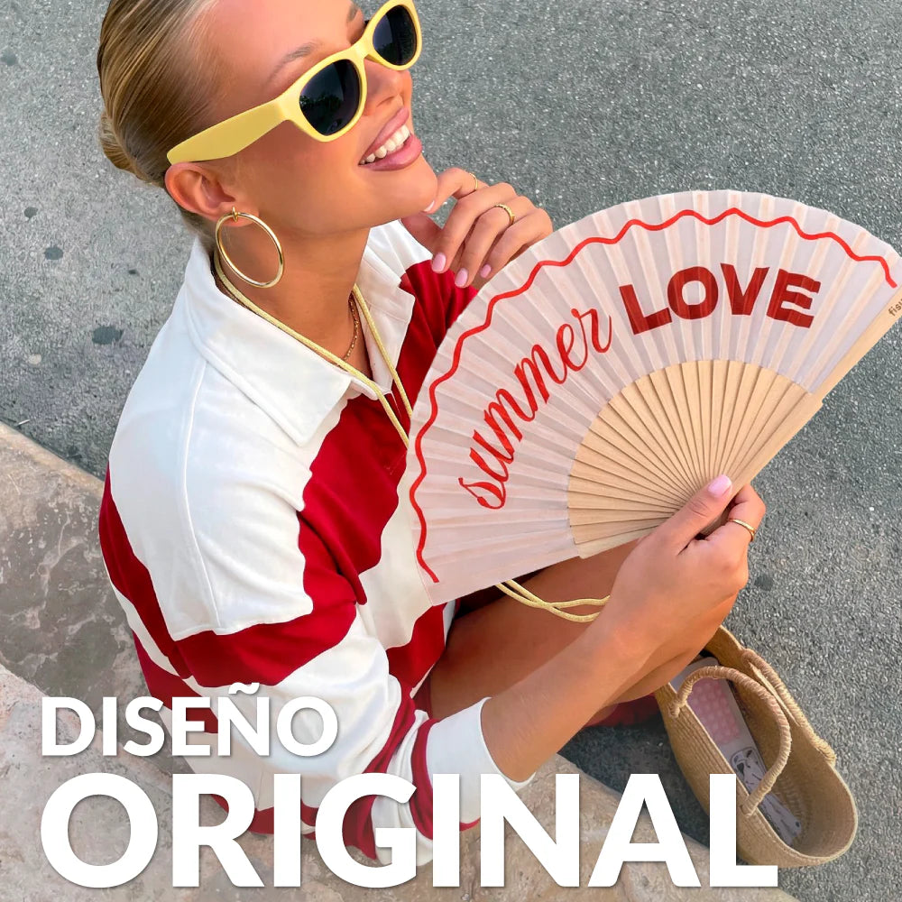 Éventail « Summer love » – Fisura – vue 2
