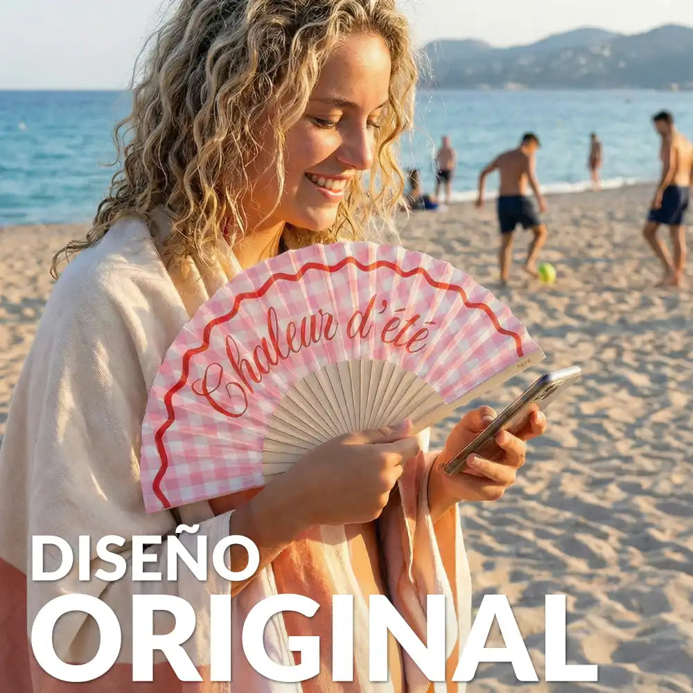 Éventail « Chaleur d’été »