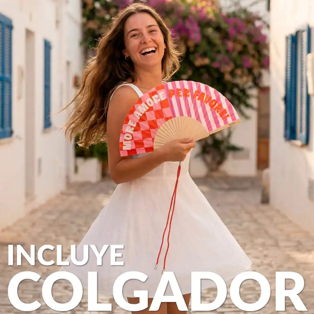 Éventail « More amore, per favore »