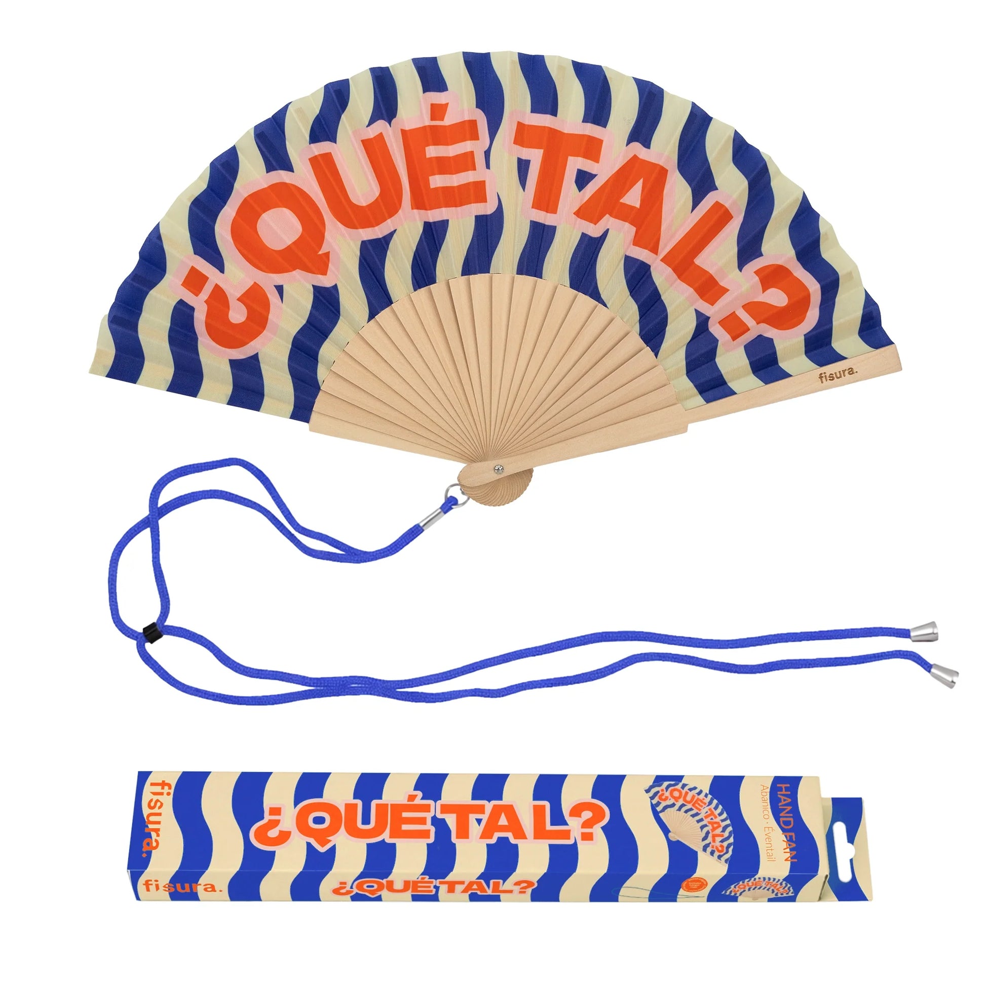 Éventail « ¿Qué tal? » – Fisura