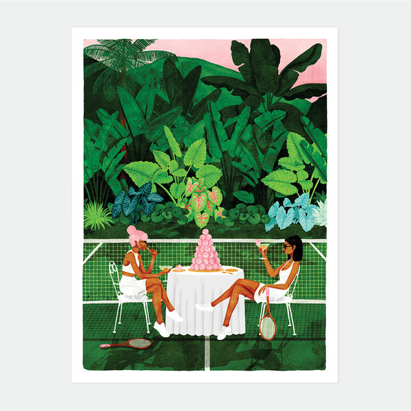 Tennis Court - Poster