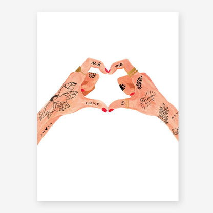 Hands of love - Affiche