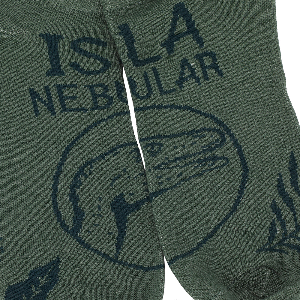 Chaussettes femme Jurassic Park - imprimé intégral texte 5 lot