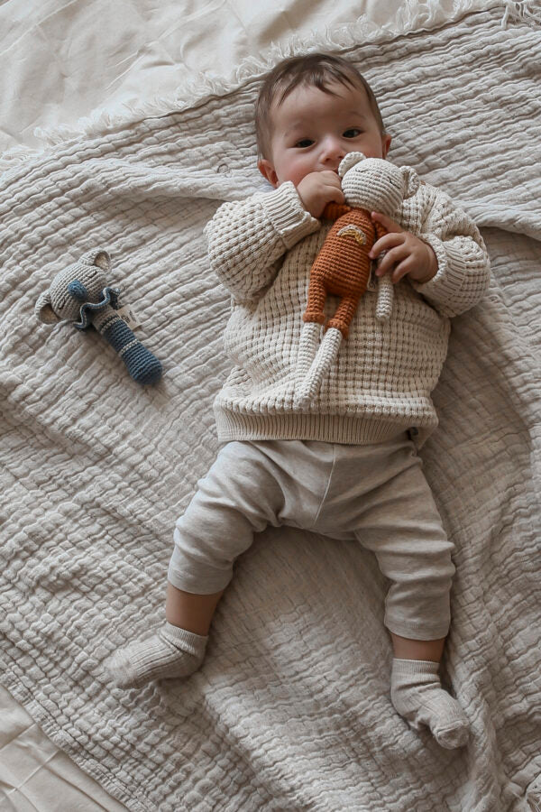 Doudou Timmi l'Ourson Terracotta