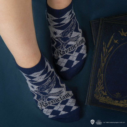 Set of 3 Pairs of Ravenclaw Ankle Socks