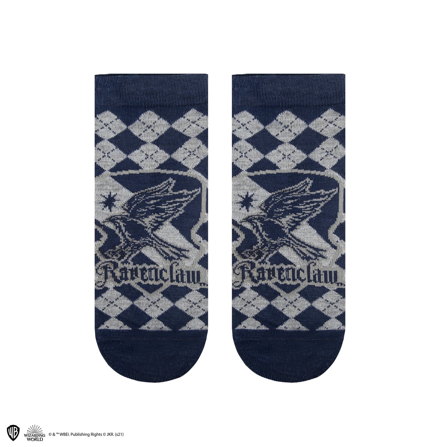 Set of 3 Pairs of Ravenclaw Ankle Socks