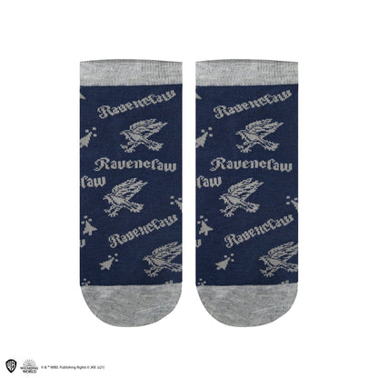 Set of 3 Pairs of Ravenclaw Ankle Socks