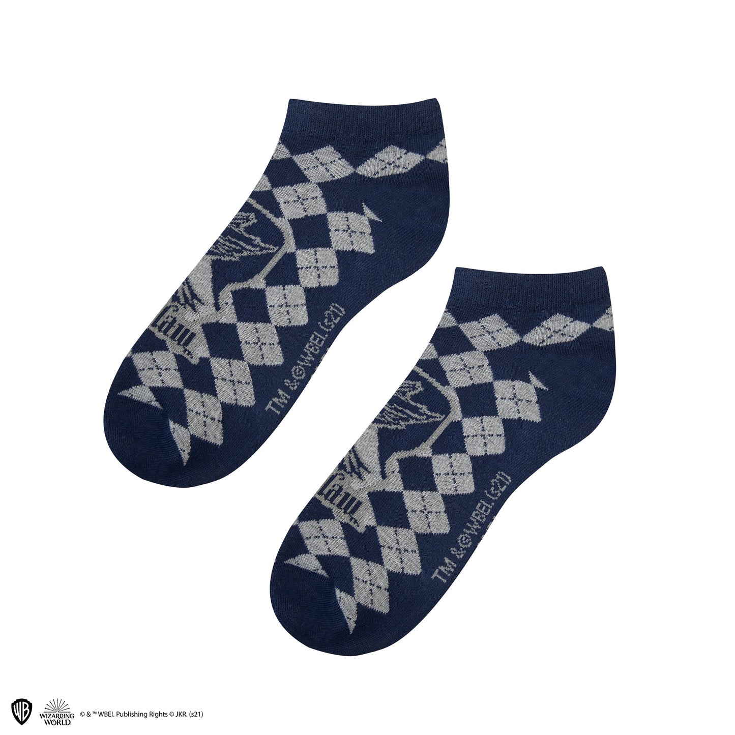Set of 3 Pairs of Ravenclaw Ankle Socks