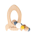 Rocket Teething Ring Mustard