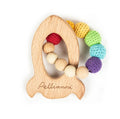 Rocket Teething Ring Pride