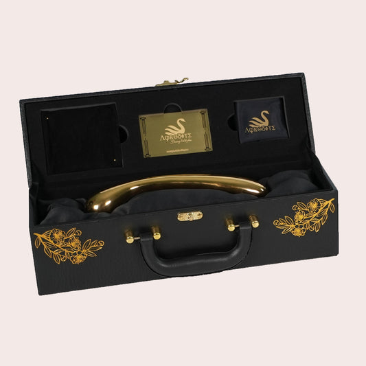 Jouet intime pour du plaisir divin en Or 24 carats