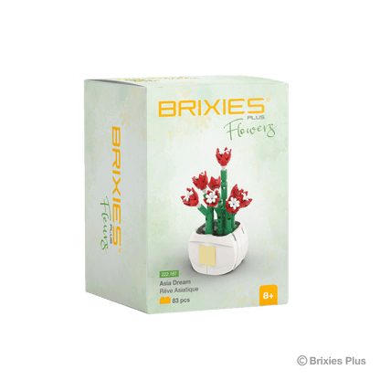 BRIXIES Plus Mini Blume "Asia Dream"