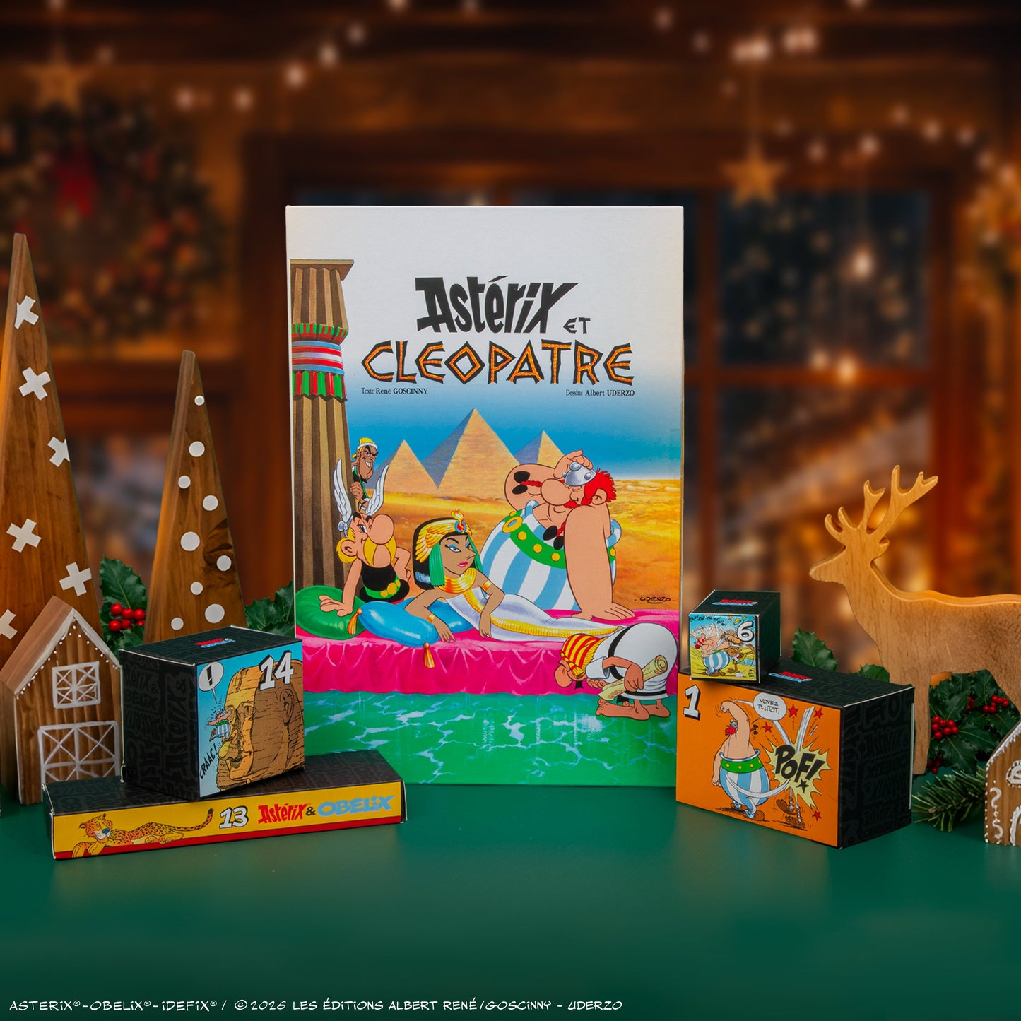 Calendrier de l'Avent Astérix & Cléopâtre 2026